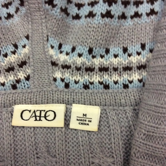 GRAY SWEATER HOODIE - Picture 10 of 12